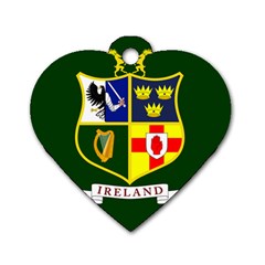 Flag Of Ireland National Field Hockey Team Dog Tag Heart (one Side) by abbeyz71