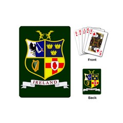 Flag Of Ireland National Field Hockey Team Playing Cards (mini)  by abbeyz71