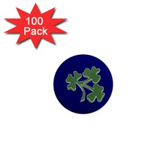 Flag Of Ireland Cricket Team 1  Mini Magnets (100 Pack)  by abbeyz71