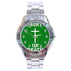 Battle Of Arklow Flag Stainless Steel Analogue Watch by abbeyz71