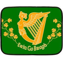 Erin Go Bragh Banner Fleece Blanket (mini) by abbeyz71