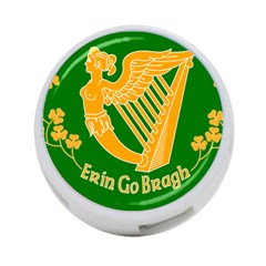 Erin Go Bragh Banner 4-port Usb Hub (two Sides)  by abbeyz71