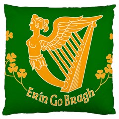 Erin Go Bragh Banner Standard Flano Cushion Case (one Side) by abbeyz71