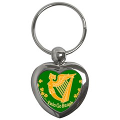 Erin Go Bragh Banner Key Chains (heart)  by abbeyz71