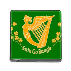 Erin Go Bragh Banner Memory Card Reader (square) by abbeyz71