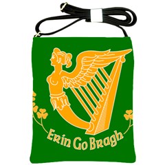 Erin Go Bragh Banner Shoulder Sling Bags by abbeyz71