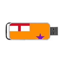 Flag Of The Orange Order Portable Usb Flash (one Side) by abbeyz71