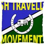 Flag of the Irish Traveller Movement Large Cushion Case (One Side) Front