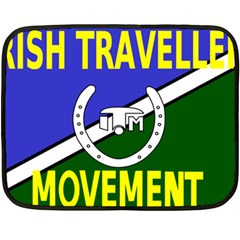 Flag Of The Irish Traveller Movement Fleece Blanket (mini) by abbeyz71