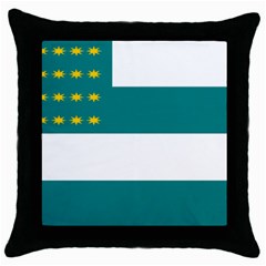 Flag Of Fenian Brotherhood Throw Pillow Case (black) by abbeyz71