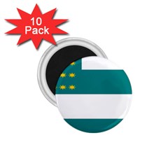 Flag Of Fenian Brotherhood 1 75  Magnets (10 Pack)  by abbeyz71