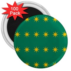 32 Stars Fenian Flag 3  Magnets (100 Pack) by abbeyz71