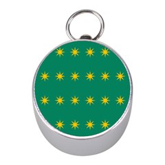 32 Stars Fenian Flag Mini Silver Compasses by abbeyz71