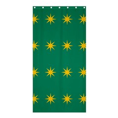 32 Stars Fenian Flag Shower Curtain 36  X 72  (stall)  by abbeyz71