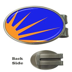 Sunburst Flag Money Clips (oval)  by abbeyz71