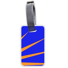 Sunburst Flag Luggage Tags (one Side)  by abbeyz71