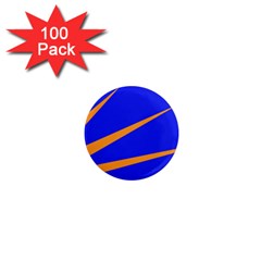 Sunburst Flag 1  Mini Magnets (100 Pack)  by abbeyz71