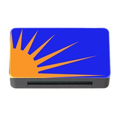 Sunburst Flag Memory Card Reader With Cf by abbeyz71