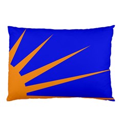 Sunburst Flag Pillow Case (two Sides) by abbeyz71