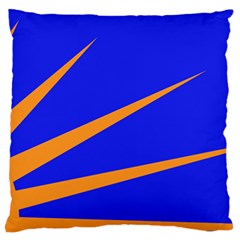 Sunburst Flag Standard Flano Cushion Case (two Sides) by abbeyz71