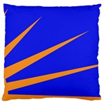 Sunburst Flag Standard Flano Cushion Case (Two Sides) Front