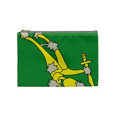 Starry Plough Flag  Cosmetic Bag (medium)  by abbeyz71