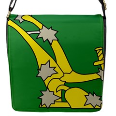 Starry Plough Flag  Flap Messenger Bag (s) by abbeyz71