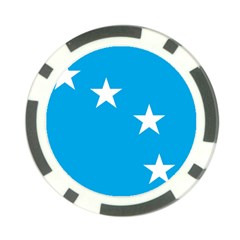 Starry Plough Flag Poker Chip Card Guard by abbeyz71