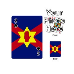 Flag Of The Ulster Nation Playing Cards 54 (mini)  by abbeyz71