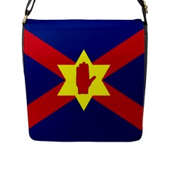 Flag Of The Ulster Nation Flap Messenger Bag (l)  by abbeyz71