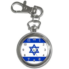 Flag Of Israel Key Chain Watches