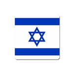 Flag of Israel Square Magnet Front