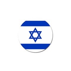 Flag Of Israel Golf Ball Marker (4 Pack) by abbeyz71