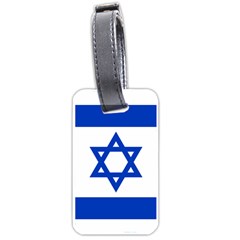 Flag Of Israel Luggage Tags (one Side)  by abbeyz71