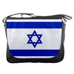 Flag Of Israel Messenger Bags by abbeyz71