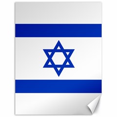 Flag Of Israel Canvas 18  X 24   by abbeyz71