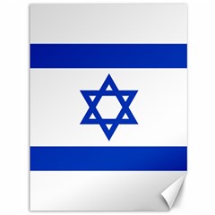 Flag Of Israel Canvas 36  X 48  