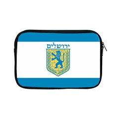 Flag Of Jerusalem Apple Ipad Mini Zipper Cases by abbeyz71