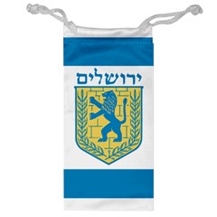 Flag Of Jerusalem Jewelry Bag by abbeyz71