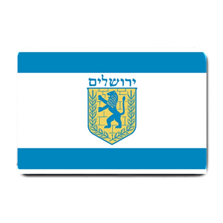 Flag of Jerusalem Small Doormat 