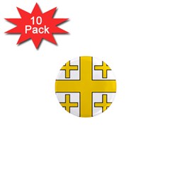 Jerusalem Cross 1  Mini Magnet (10 Pack) 