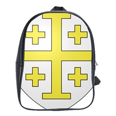 The Arms Of The Kingdom Of Jerusalem  School Bags (xl)  by abbeyz71