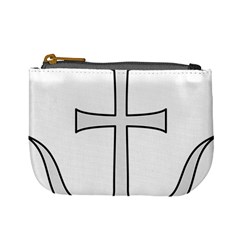 Anchored Cross Mini Coin Purses