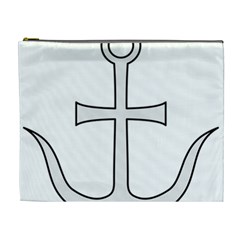 Anchored Cross Cosmetic Bag (xl)