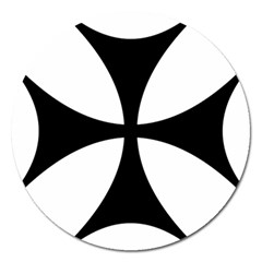 Bolnisi Cross Magnet 5  (round) by abbeyz71