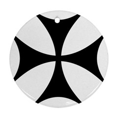 Bolnisi Cross Round Ornament (two Sides) by abbeyz71
