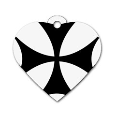Bolnisi Cross Dog Tag Heart (one Side) by abbeyz71