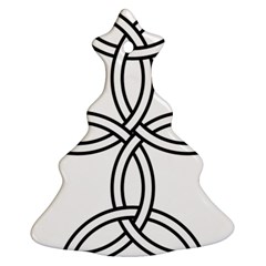 Carolingian Cross Christmas Tree Ornament (two Sides) by abbeyz71