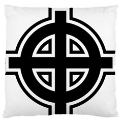 Celtic Cross Standard Flano Cushion Case (two Sides) by abbeyz71