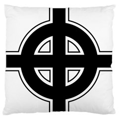 Celtic Cross Standard Flano Cushion Case (one Side) by abbeyz71